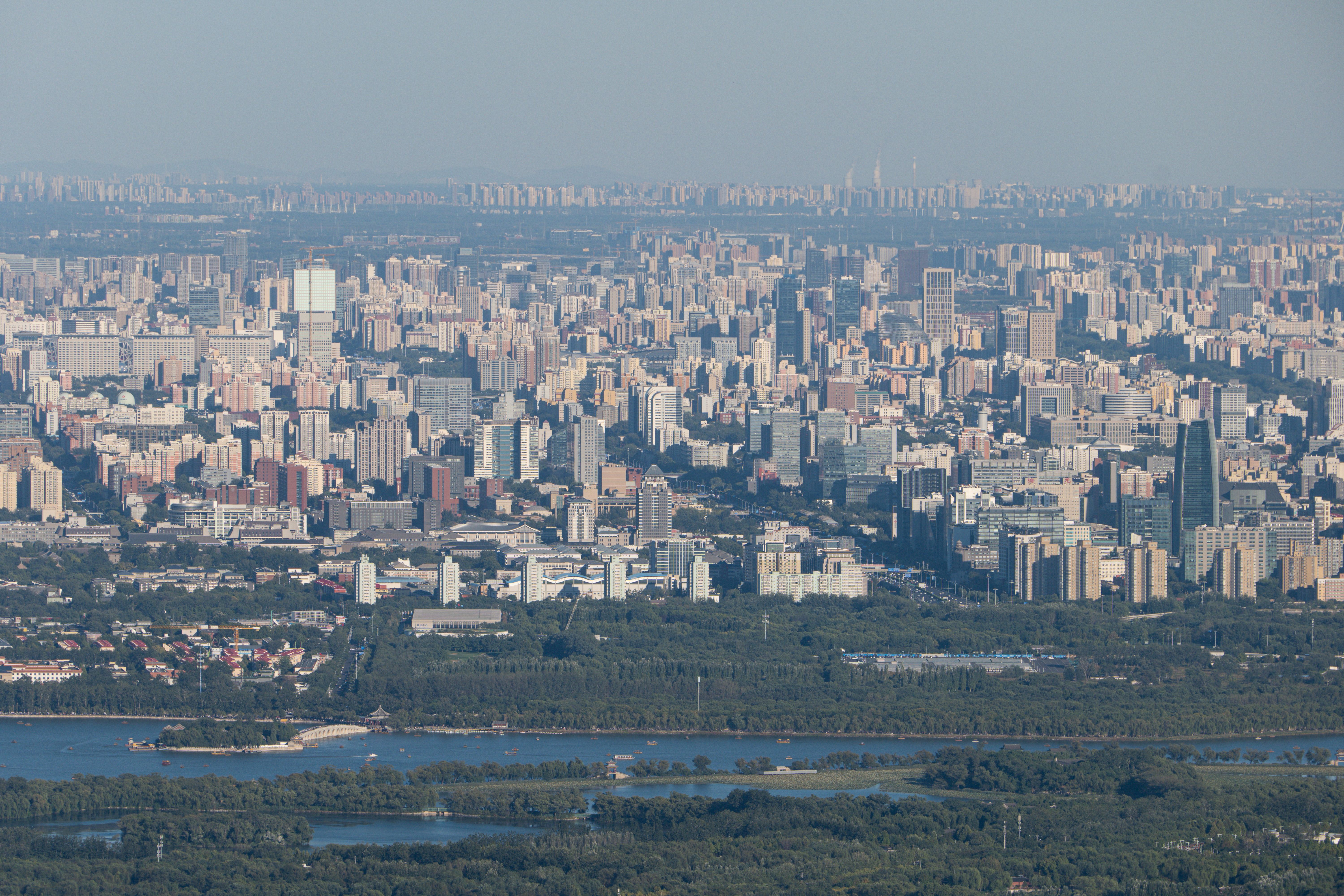 221004_香山眺望北四环